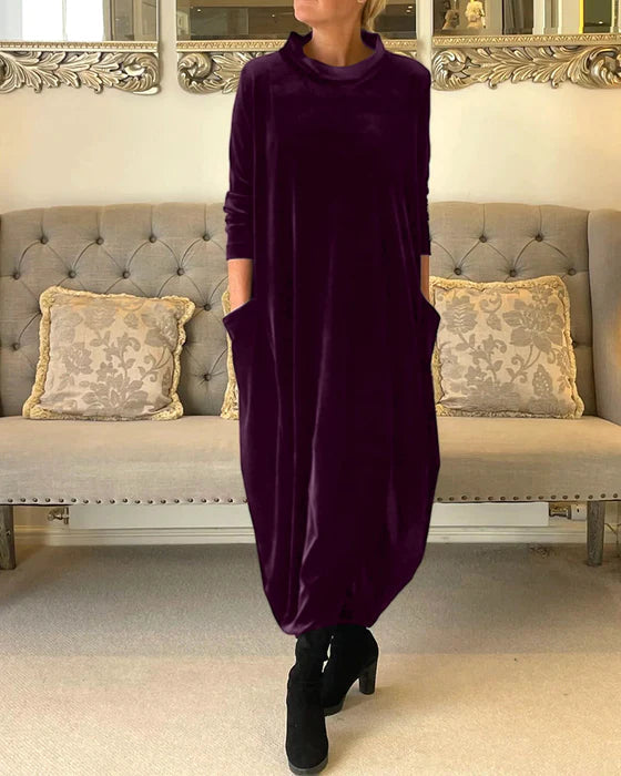 Iris | Velvet Winter Dress