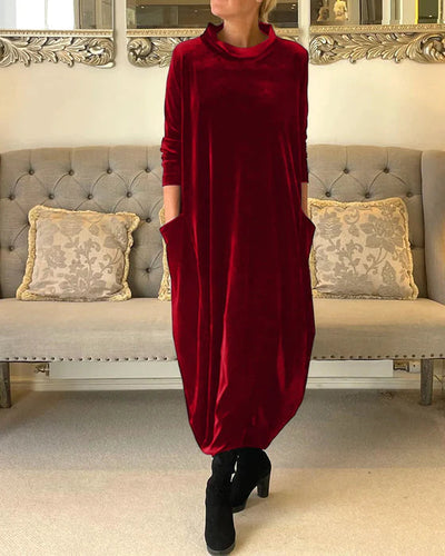 Iris | Velvet Winter Dress