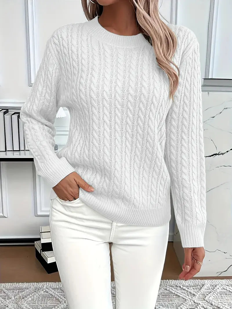 Kate's- Cable Knitted Sweater