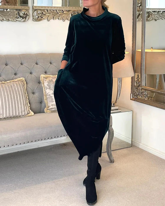 Iris | Velvet Winter Dress