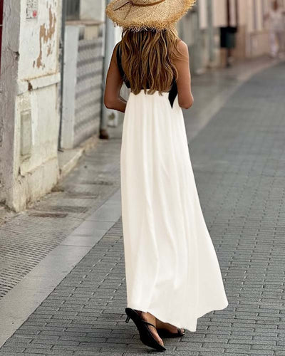 Morven | Crossover Maxi Dress