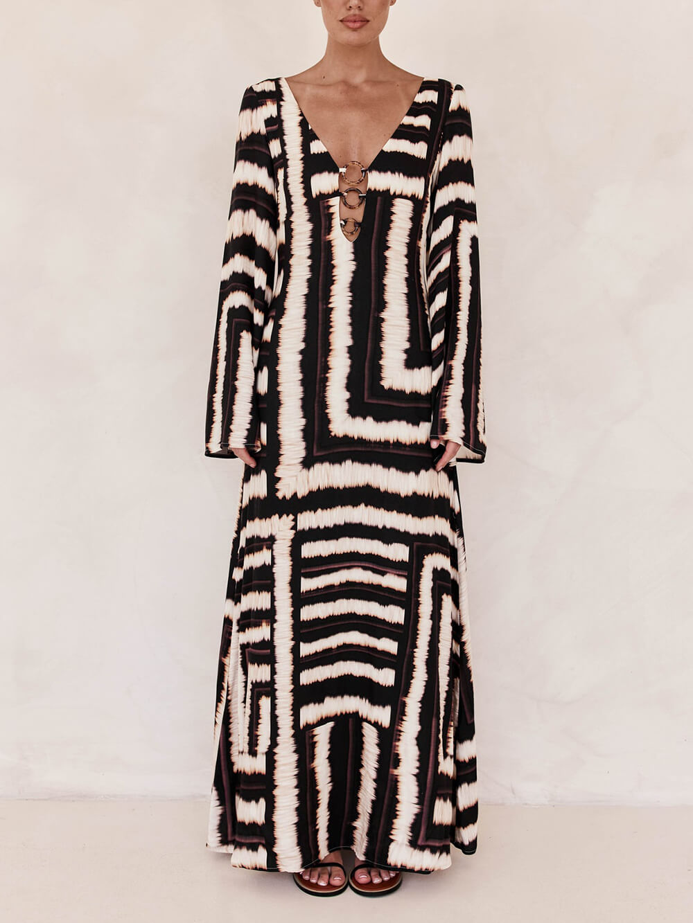 Tess | Printed Maxi Dress
