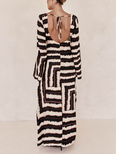 Tess | Printed Maxi Dress