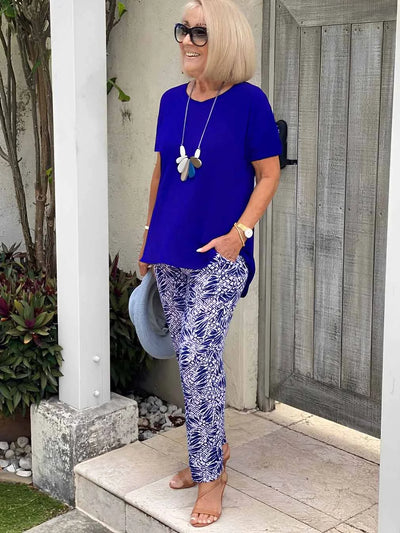 Lottie | Casual Two-Piece Floral Set