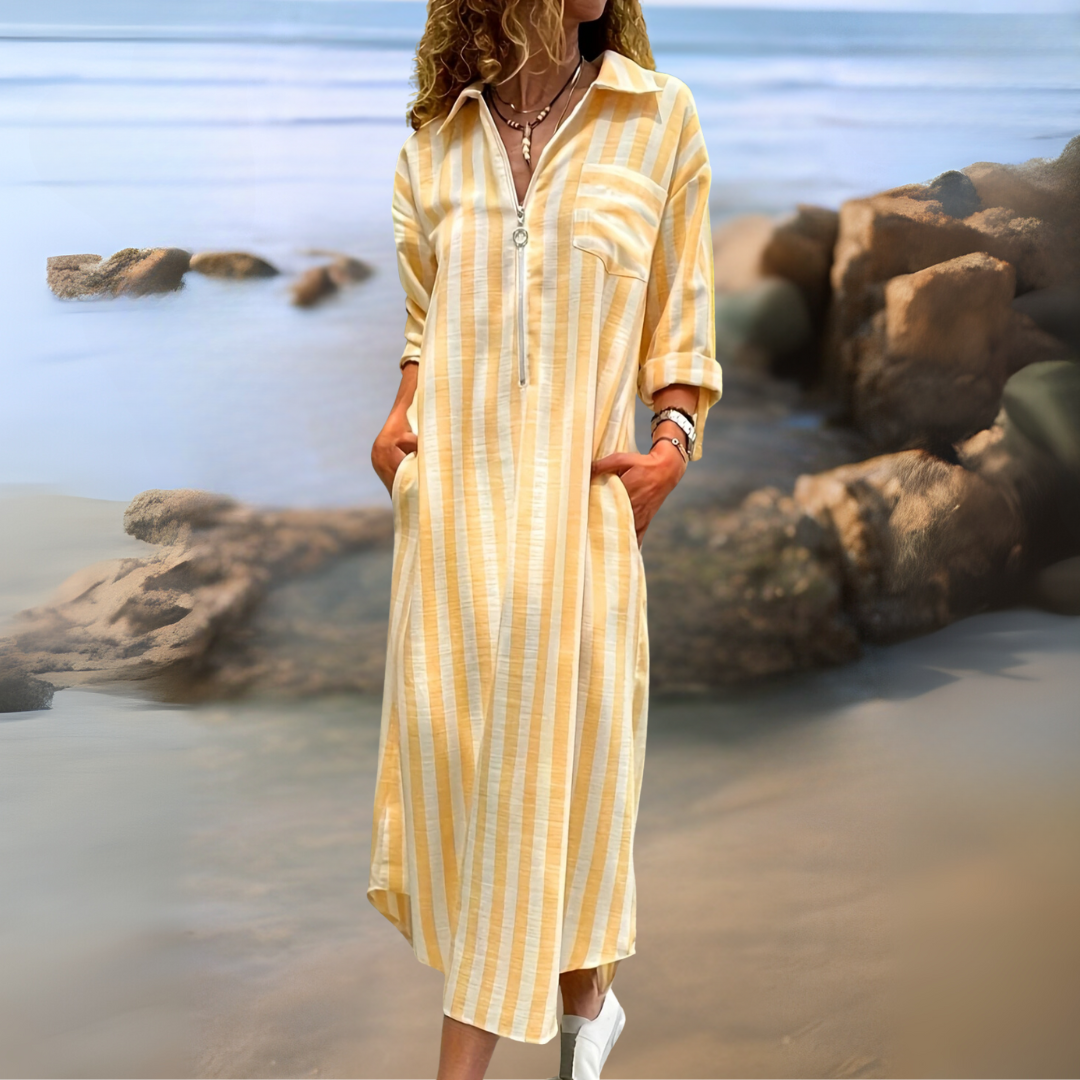 Maya | Striped Dress