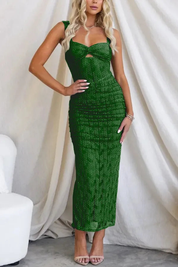 Veronica | Mesh Maxi Dress