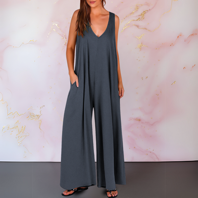 Wendy | V-Neck Jumpsuit
