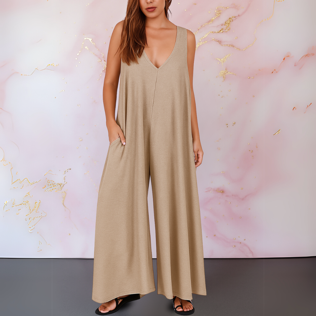 Wendy | V-Neck Jumpsuit