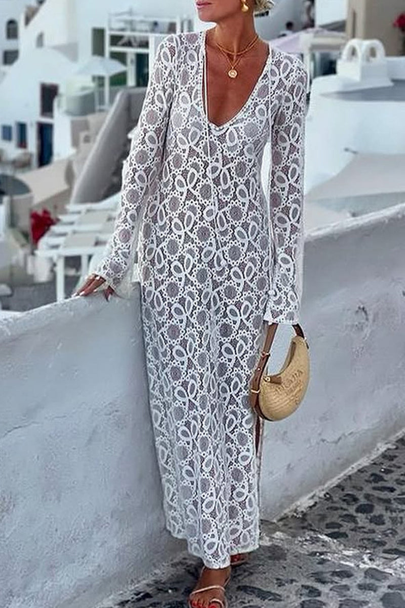 May | Lace Maxi Dress