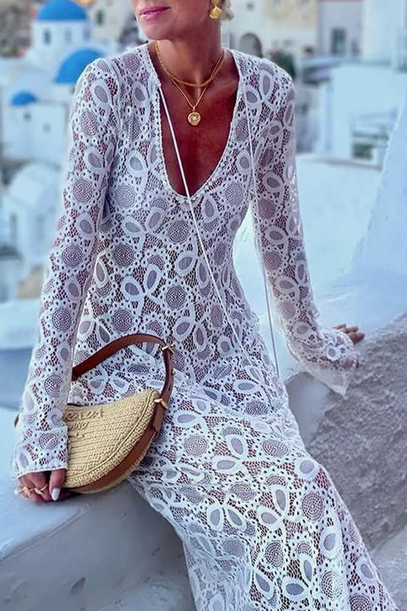 May | Lace Maxi Dress