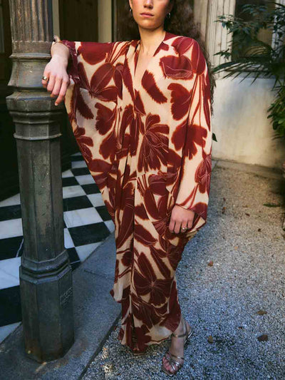 Lizzy | Floral Print Maxi Dress
