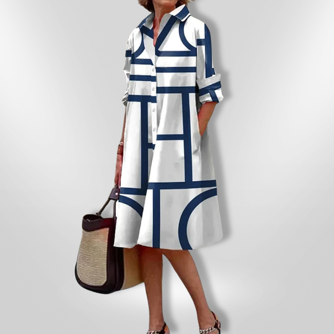 Vicky | Geometric Dress