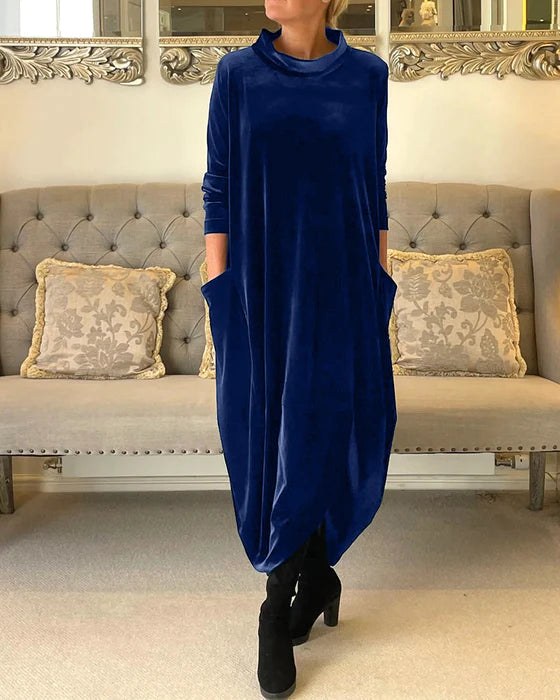 Iris | Velvet Winter Dress