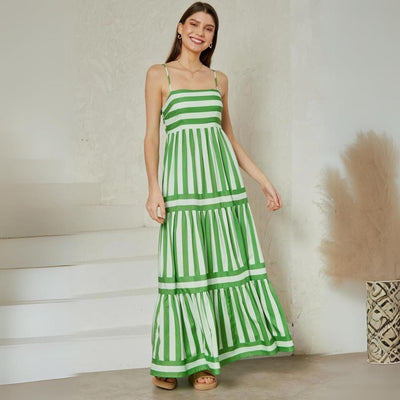 Luna - Striped Dress