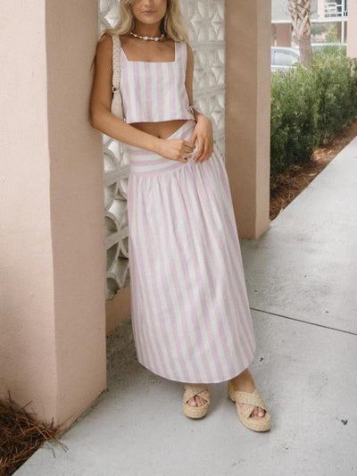 Rosa | Striped Set