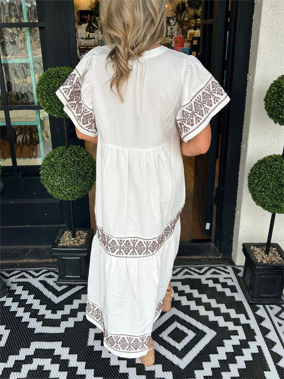 Nancy | V-Neck Maxi Dress