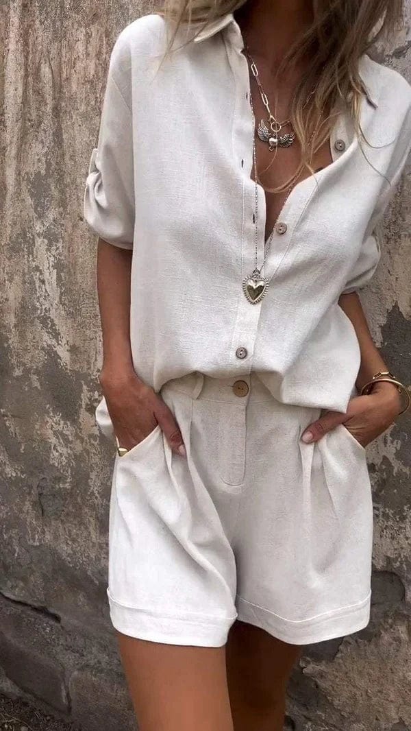 Pauline | Breezy Buttoned Set