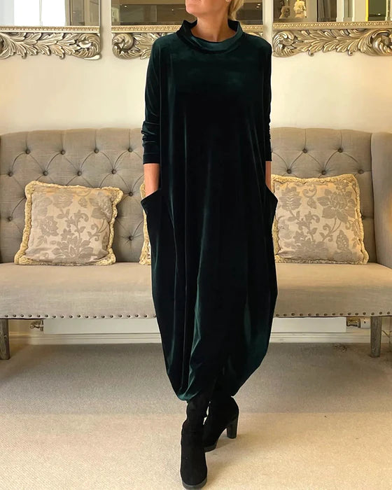 Iris | Velvet Winter Dress