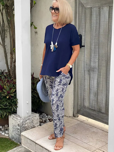 Lottie | Casual Two-Piece Floral Set