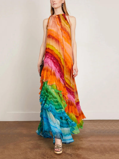 Iris | Ruffle Dress