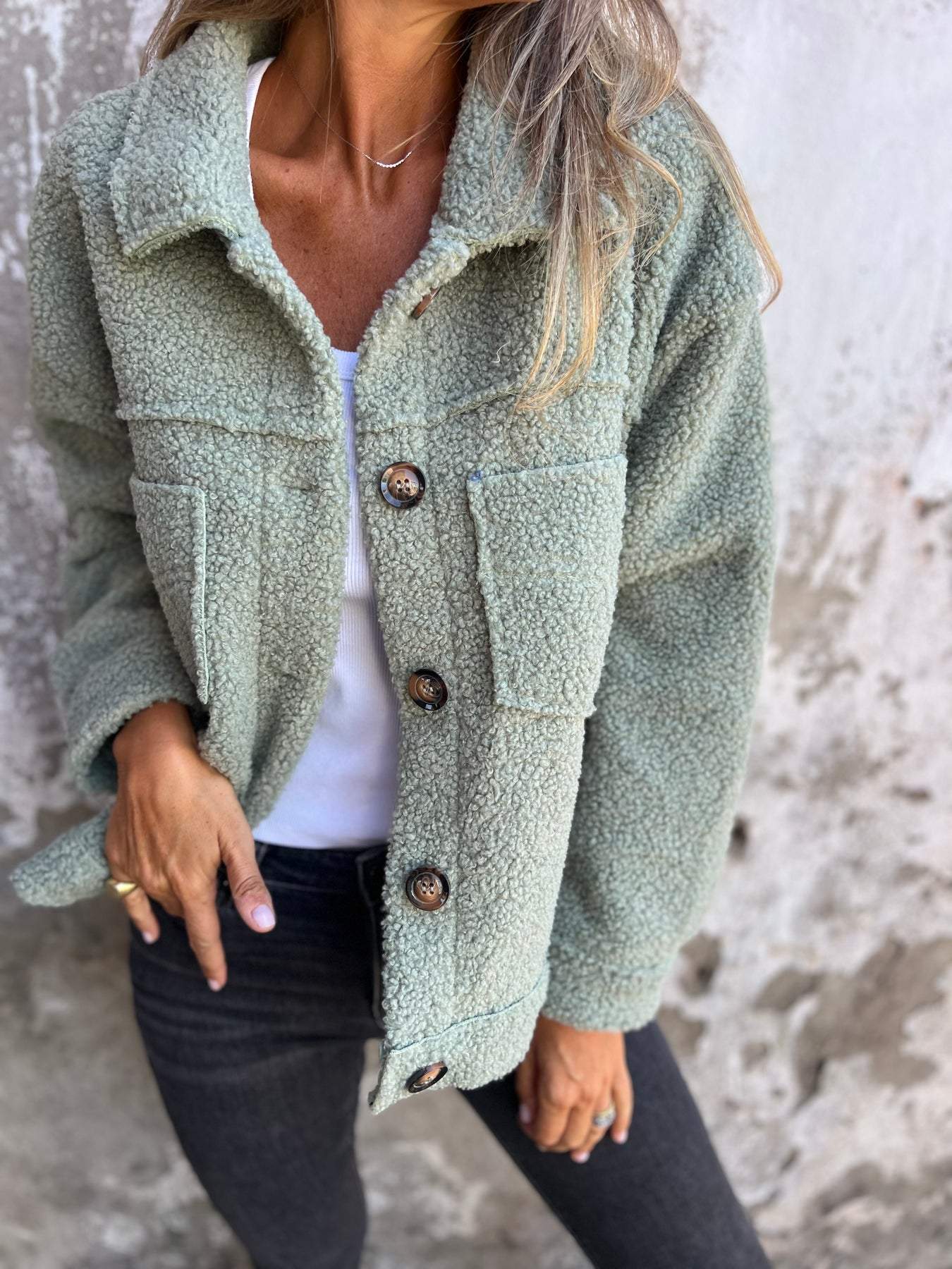 Kate's | Cosy Buttoned Jacket