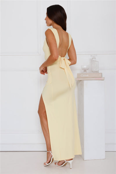 Michelle | Open Back Maxi Dress