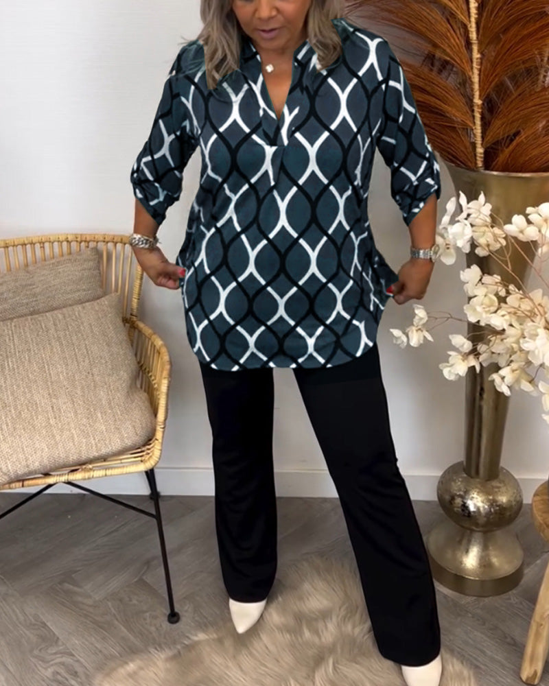 Jenny | Printed Blouse
