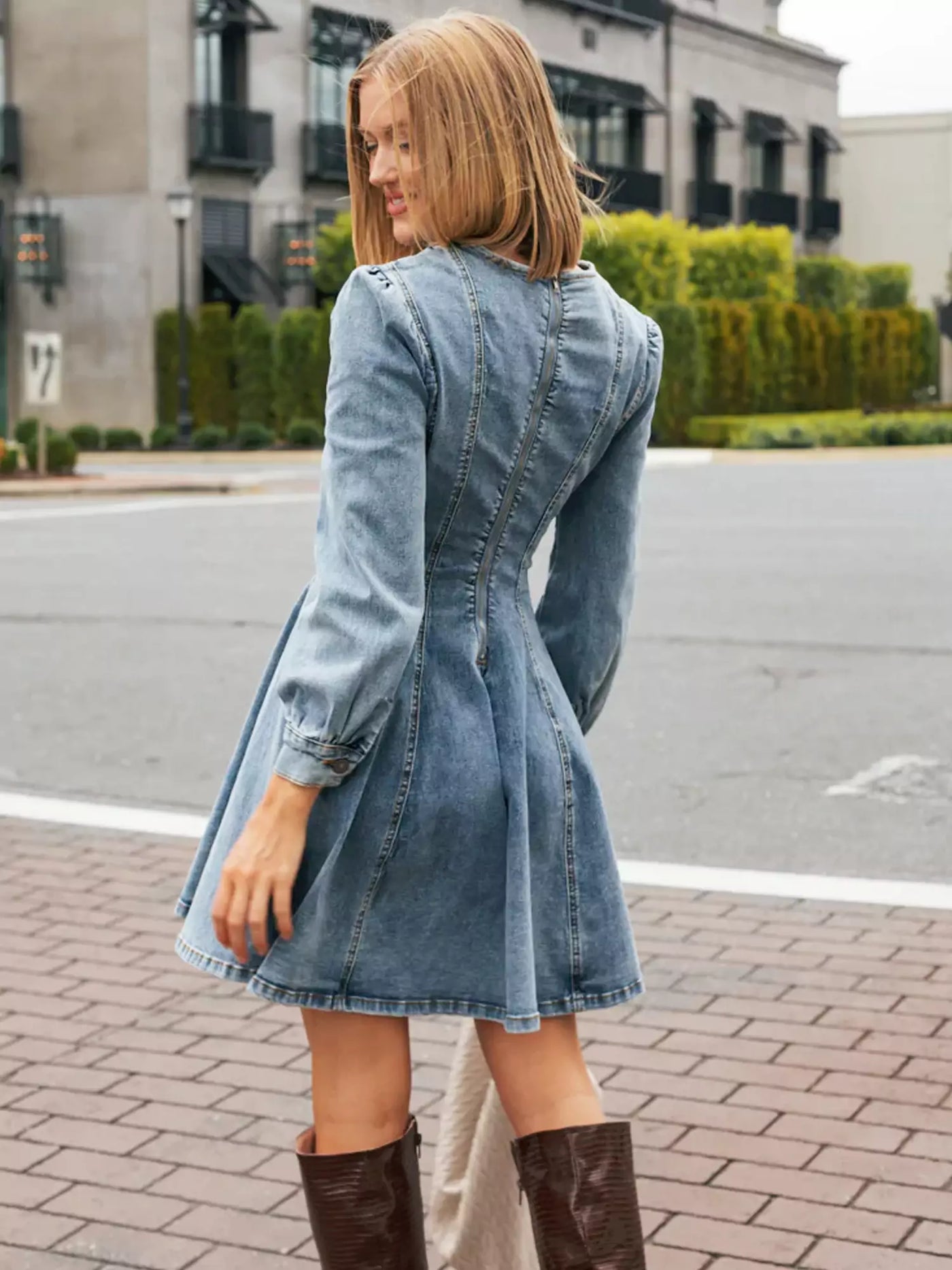 Layla | Denim Dress