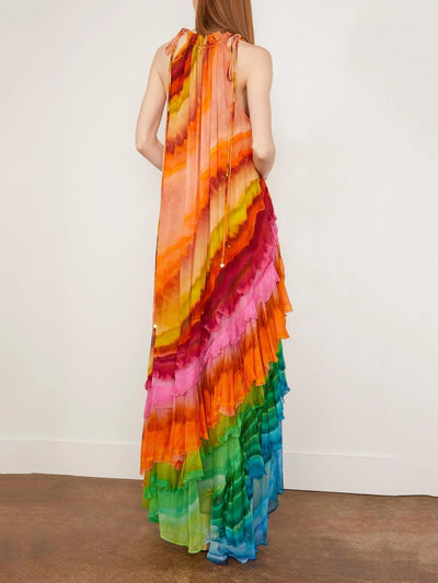 Iris | Ruffle Dress