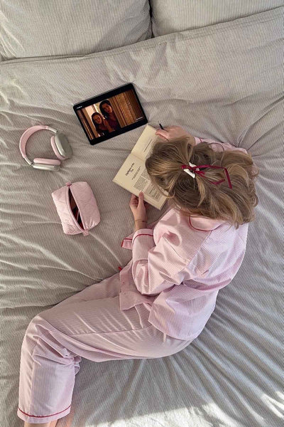 Lily Pink Heart Pajama Set