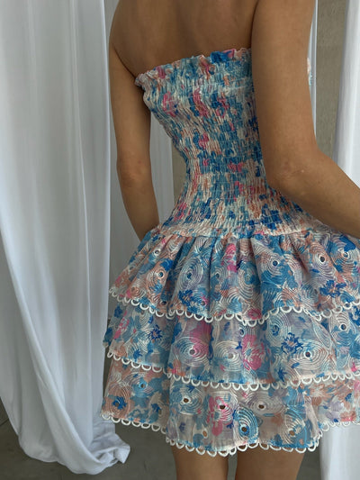 Rosaline | Elegant Frilled Dress