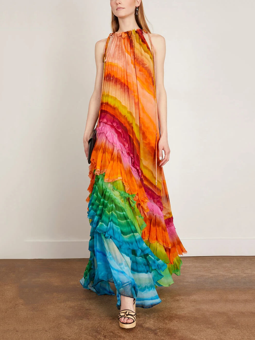 Iris | Ruffle Dress