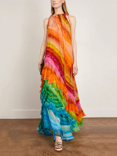 Iris | Ruffle Dress