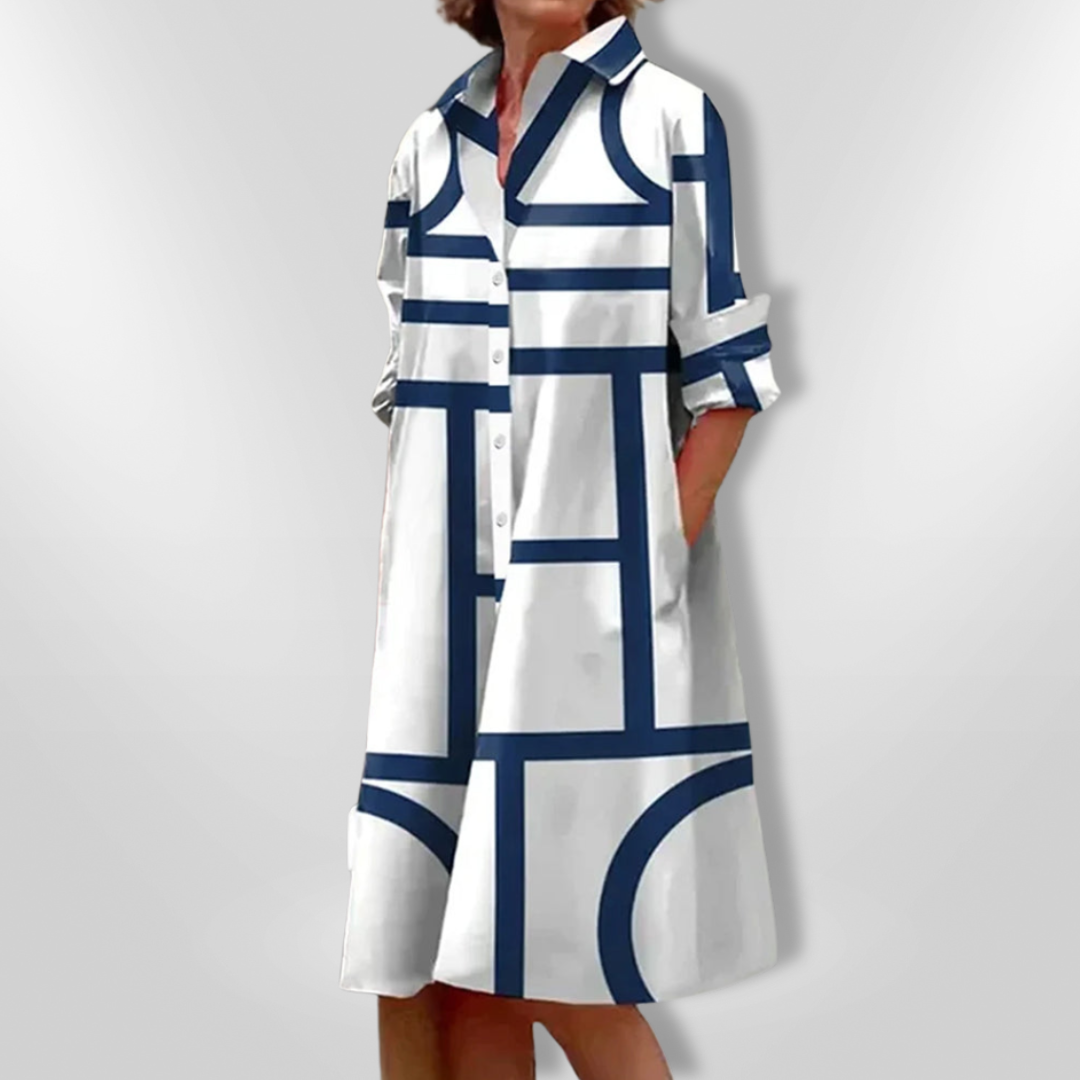 Vicky | Geometric Dress