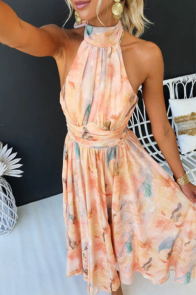 Serena | Open Back Maxi Dress