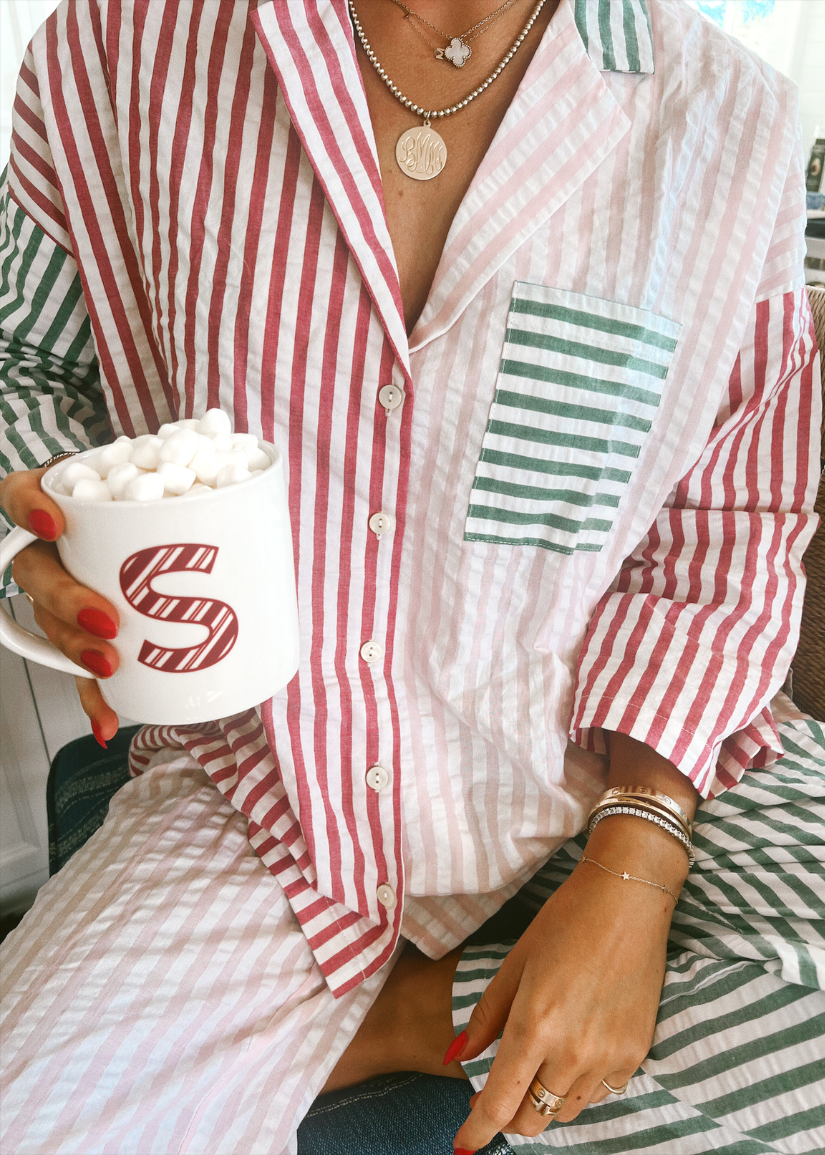 Nora | Striped Pajama Set