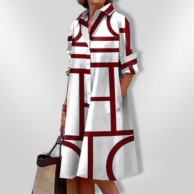 Vicky | Geometric Dress
