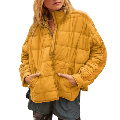 April | Lightweight Zip Puffer Jacket