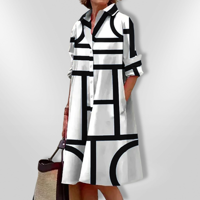 Vicky | Geometric Dress