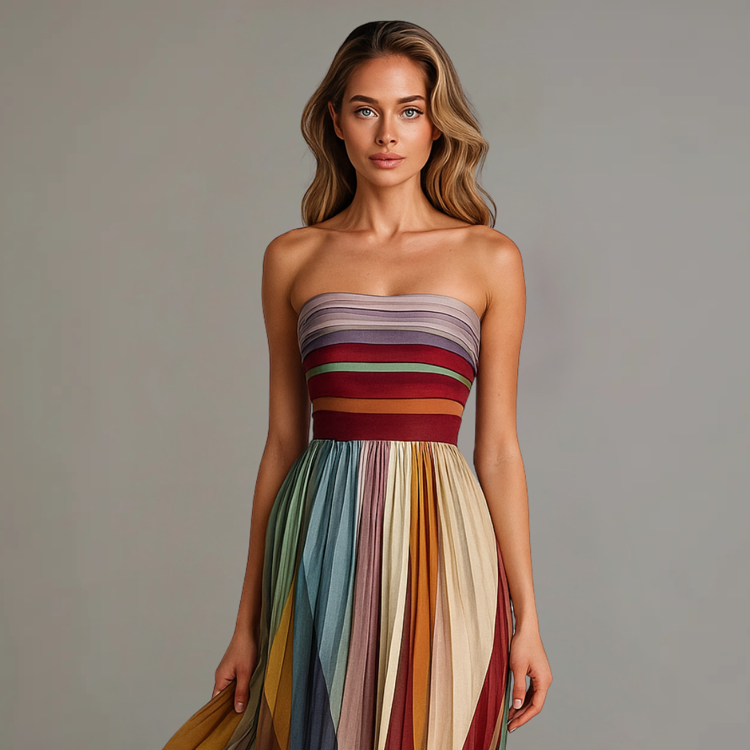 Judith | Colorful Maxi Dress