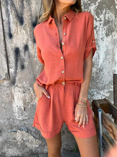 Pauline | Breezy Buttoned Set