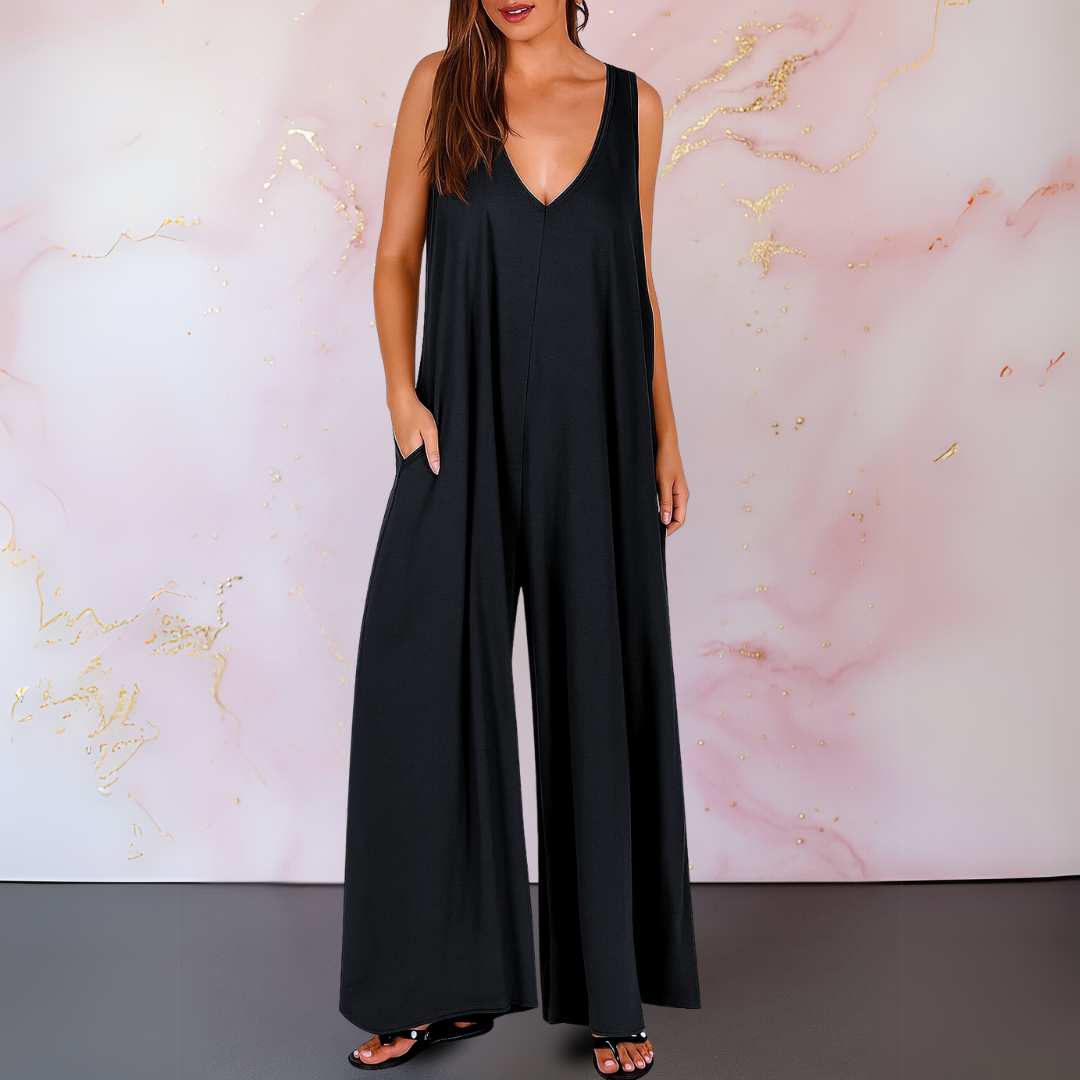Wendy | V-Neck Jumpsuit