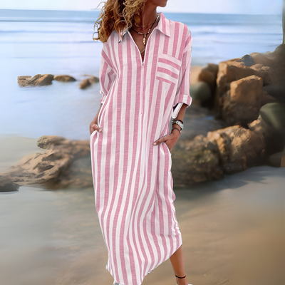Maya | Striped Dress