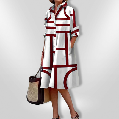 Vicky | Geometric Dress