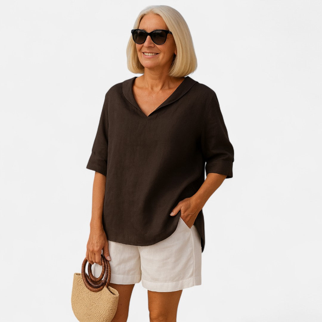 Tess boutique| Airy Loose Fit Blouse