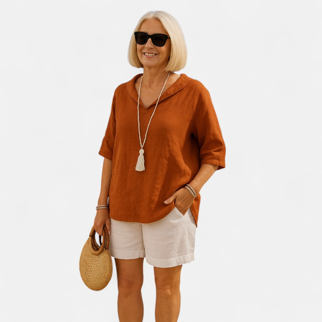 Tess boutique| Airy Loose Fit Blouse