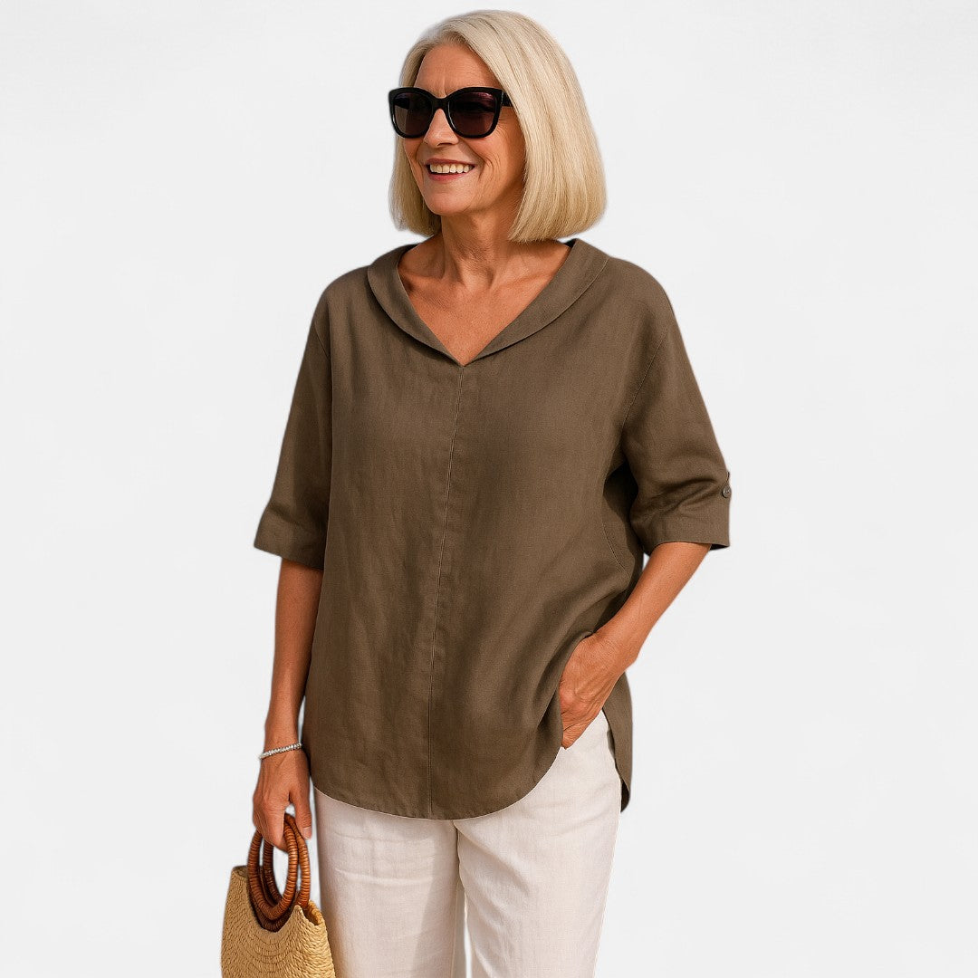 Tess boutique| Airy Loose Fit Blouse