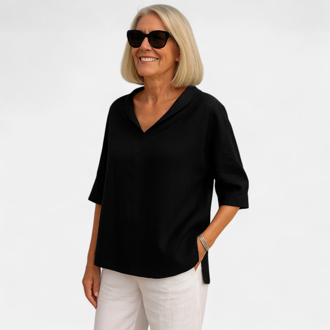 Tess boutique| Airy Loose Fit Blouse