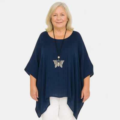 Tess boutique | Oversized Cotton Top
