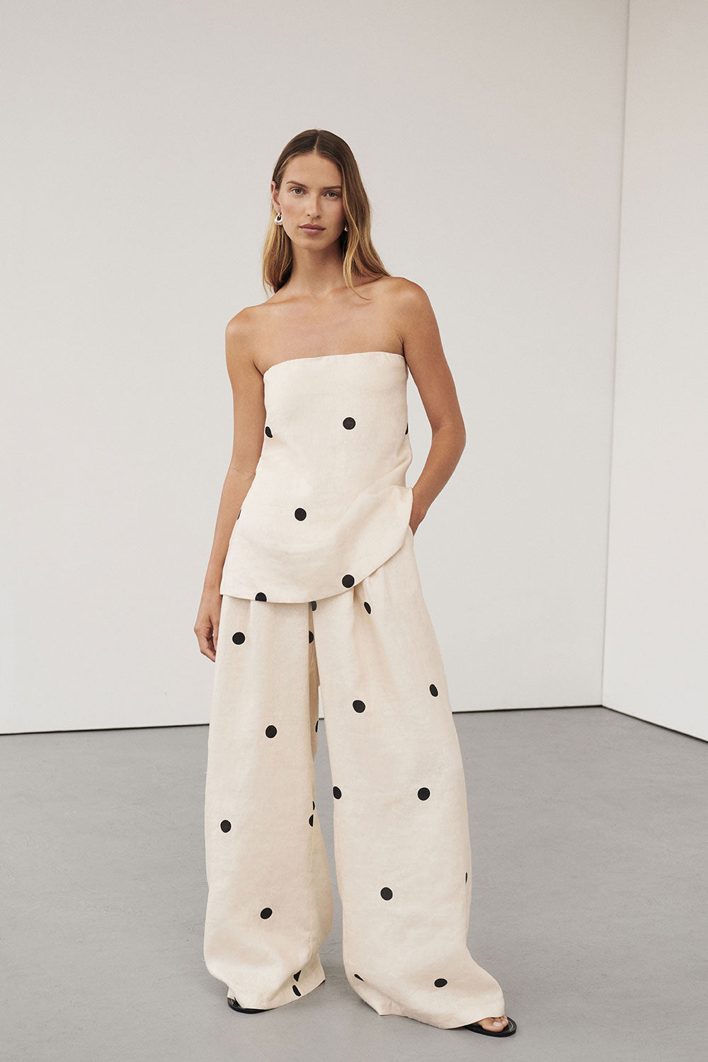 Lisa | Polka Dot Two-Piece Set